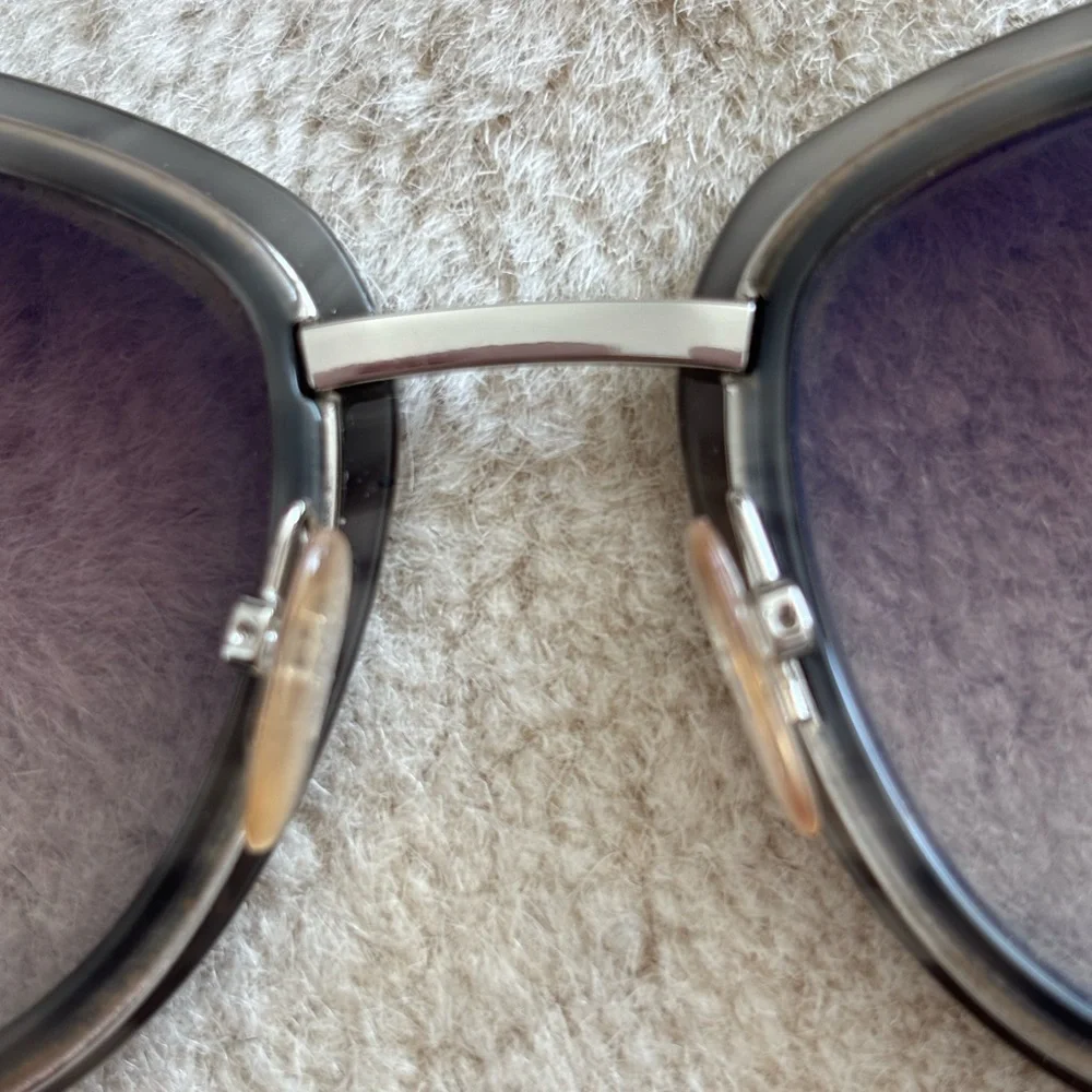 Tom Ford TF574 55G 52mm MIA-02 Grey Marble-Brown Gradient Women's Sunglasses